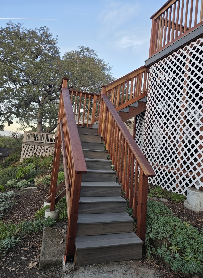 Exterior Deck Stairs